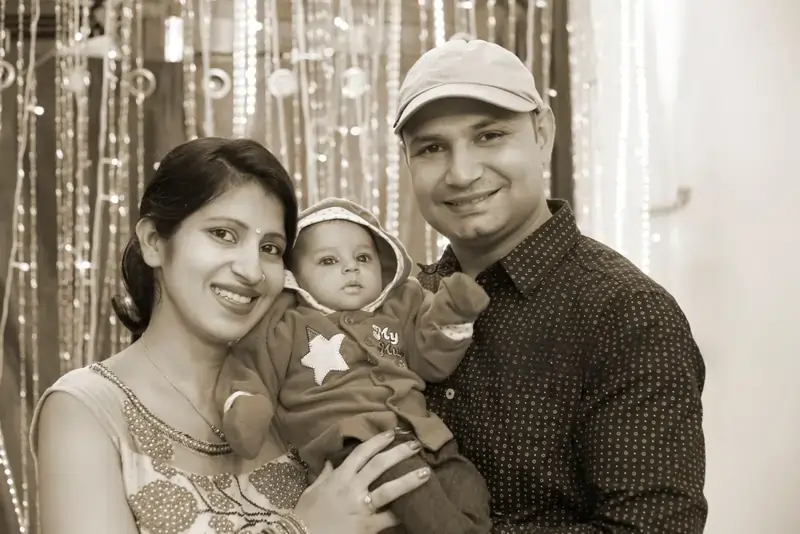 IVF success story in Lucknow - Group image from Vasundhara IVF Centre